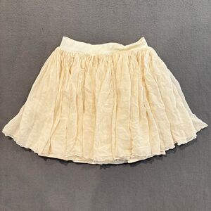 adam lippes new york 100% silk skirt